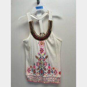 Bongo - Juniors Beaded Smock Tank